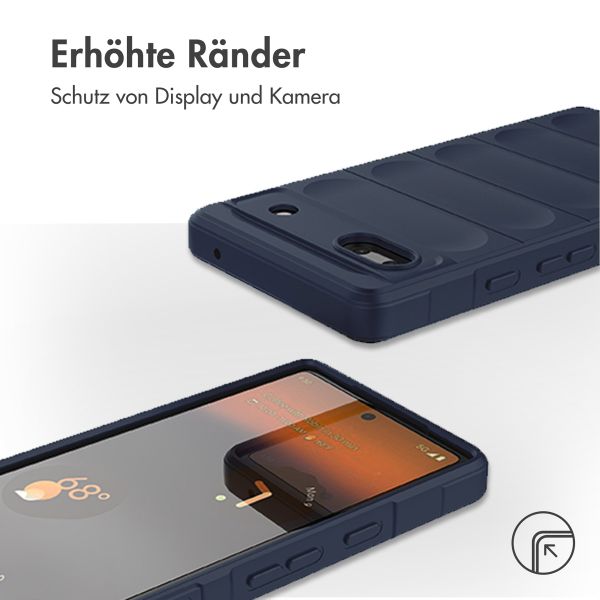 imoshion EasyGrip Back Cover für das Google Pixel 6a - Dunkelblau