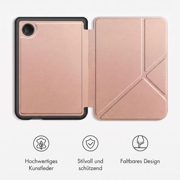 imoshion Klappbare Klapphülle Kobo Clara Colour / BW - Rosé gold