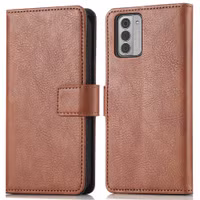 imoshion Luxuriöse Klapphülle Nokia G42 - Braun