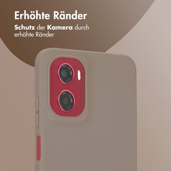 imoshion TPU Color Cover Motorola Moto G05 / E15 - Braun