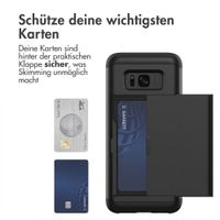 imoshion Backcover mit Kartenfach Samsung Galaxy S8 - Schwarz