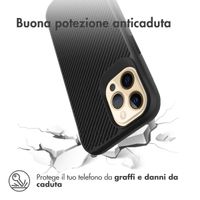 imoshion Rugged Hybrid Carbon Case Apple iPhone 12 Pro Max - Schwarz