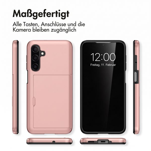 imoshion Backcover mit Kartenfach Samsung Galaxy A18 (4G) - Rose Gold
