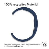 imoshion Silikon Sportarmband -   Universelle 18 mm Anschluss - Dunkelblau