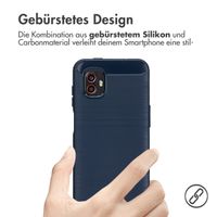 imoshion Brushed Back Cover Samsung Galaxy Xcover 6 Pro - Dunkelblau