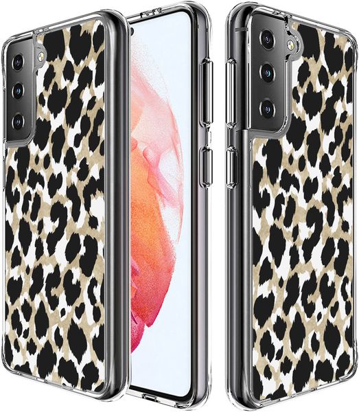 imoshion Design Hülle für das Samsung Galaxy S21 - Leopard / Schwarz