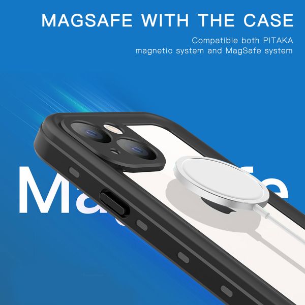 Redpepper Dot Plus Waterproof Case für das Apple iPhone 13 Mini - Schwarz