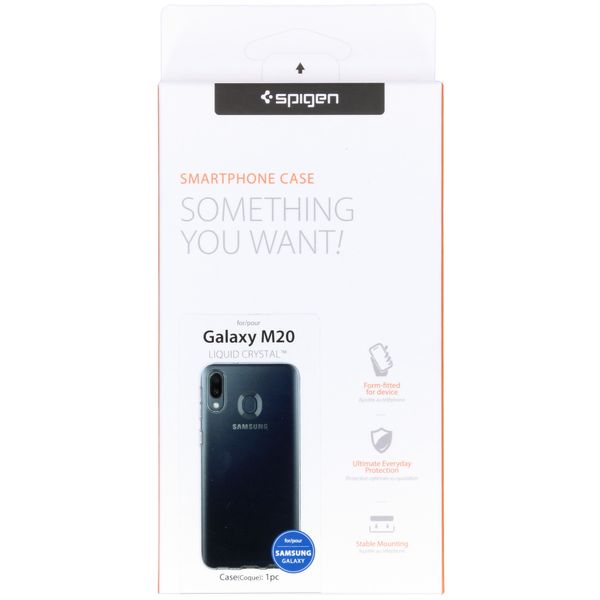 Spigen Liquid Crystal™ Case Transparent für das Galaxy M20 Power