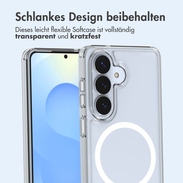 imoshion Protective Back Cover mit MagSafe Samsung Galaxy S26 Plus - Transparent