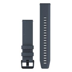 Garmin Silikonarmband -   Garmin 20 mm Anschluss - Granite Blue