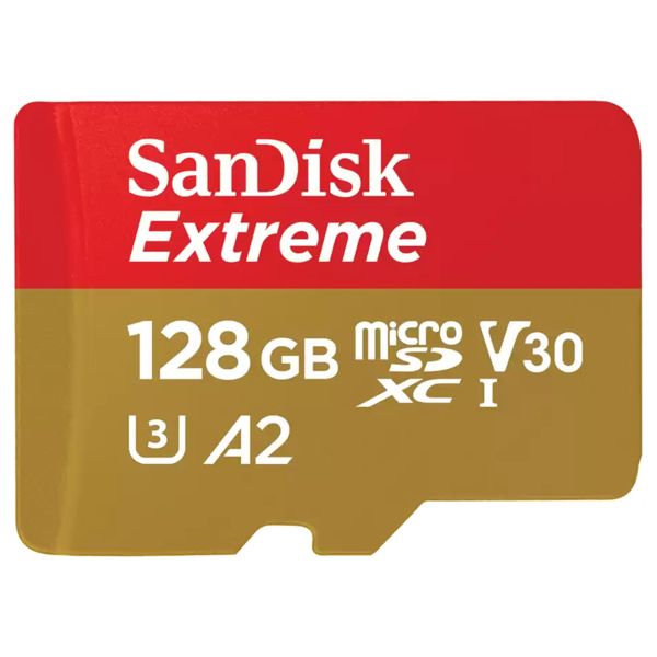 SanDisk microSD Extreme - 128GB - Inklusive RescuePro Deluxe - UHS-I/U3/Full HD/4K UHD