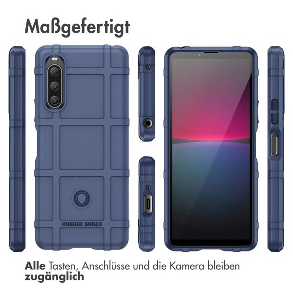 imoshion Rugged Shield Backcover für das Sony Xperia 10 V - Dunkelblau