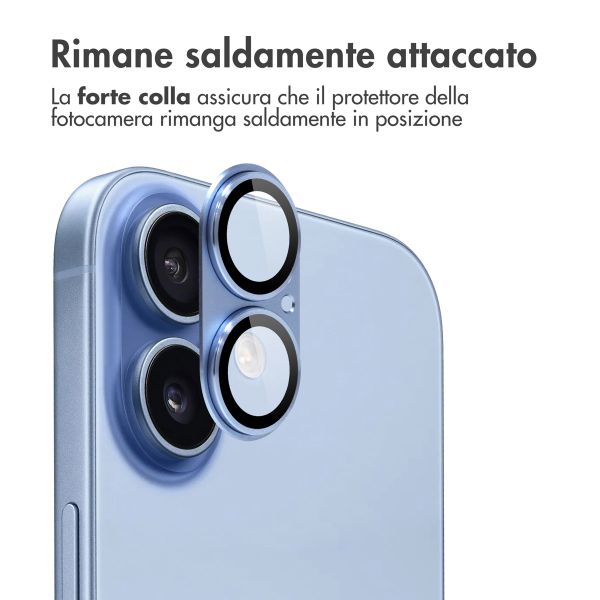 imoshion Kameraprotektor aus Glas 2er-Pack für das Apple Apple iPhone 17 - Mist Blue