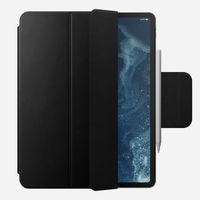 Nomad Leather Folio case Apple iPad Air 13 Zoll (2025) M3 / (2024) M2 / iPad Pro 12.9 (2018/2020/2021/2022) - Schwarz