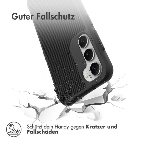 imoshion Rugged Hybrid Carbon Case Samsung Galaxy S23 Plus - Schwarz