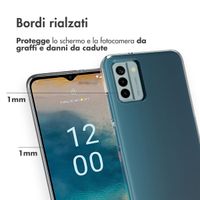 Accezz Clear TPU Backcover Nokia G22 - Transparent
