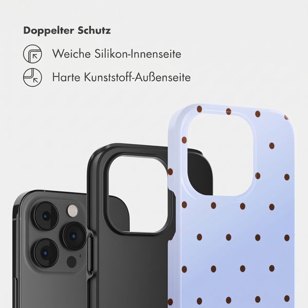 Selencia Vivid Back Cover Apple iPhone 14 Pro - Happy Dots Digital Sky