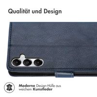 imoshion Luxuriöse Klapphülle Samsung Galaxy A26 - Dunkelblau