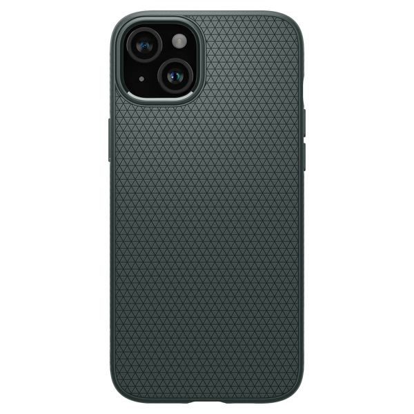 Spigen Liquid Air™ Case für das iPhone 15 Plus - Abyss Green