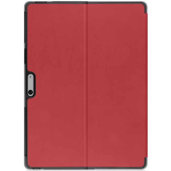 imoshion Trifold Klapphülle für das Microsoft Surface Pro 9 / Pro 10 / Pro 11 - Rot