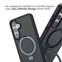 Accezz Ring Stand Backcover mit MagSafe Samsung Galaxy S25 Plus - Schwarz