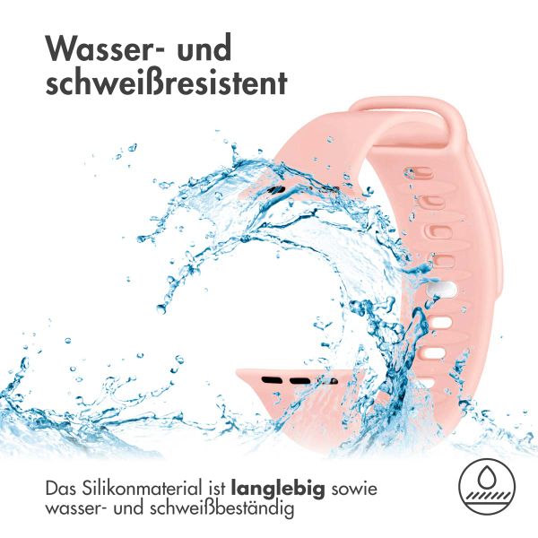 imoshion Silikonband für das Apple Watch Series 1-9 / SE - 38/40/41 mm / Series 10 - 42 mm - Rosa