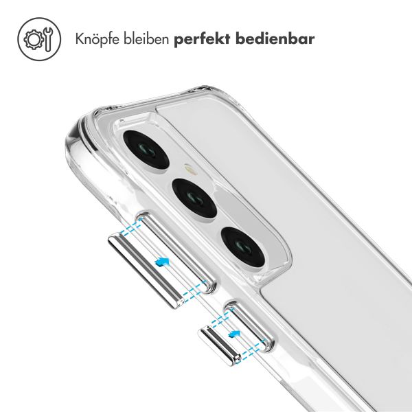 imoshion Rugged Air Case Samsung Galaxy A55 - Transparent