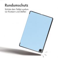 imoshion Trifold Klapphülle Samsung Galaxy Tab A11 Plus / A9 Plus - Hellblau