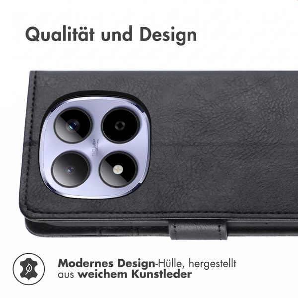 imoshion Luxuriöse Klapphülle Xiaomi Redmi Note 15 Pro (4G) - Schwarz