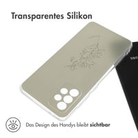 imoshion Design Hülle Samsung Galaxy A52(s) (5G/4G) - Floral Green