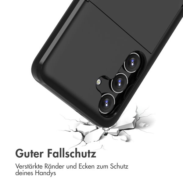 imoshion Backcover mit Kartenfach für das Samsung Galaxy S24 - Schwarz