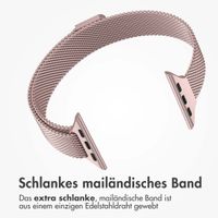 imoshion Mailandisches schlankes Armband für das  Apple Watch Series 1 t/m 9 / SE (38/40/41 mm) | Series 10 / 11 (42 mm) - Rosa