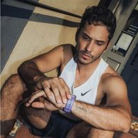 Nomad Tempo Silikonarmband für das  Apple Watch Series 1 - 11 / SE / Ultra (44/45/46/49 mm) - Purple