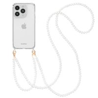 imoshion Back Cover mit Band + Armband iPhone 14 Pro Max - Perlen