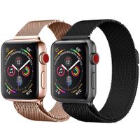 imoshion Milanese Armband Multipack Apple Watch Series 1 bis 9 / SE (38/40/41 mm) | Series 10 / 11 (42 mm)