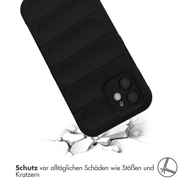 imoshion EasyGrip Back Cover für das iPhone 12 - Schwarz