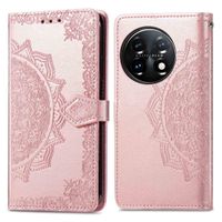 imoshion Mandala Klapphülle für das OnePlus 11 - Rose Gold