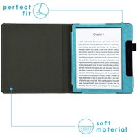 imoshion Vegan Leather Klapphülle Amazon Kindle Oasis 3 - Hellblau