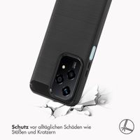 imoshion Brushed Back Cover Honor 200 Lite - Schwarz