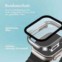 imoshion Full Cover glänzendes Hard Case für das Apple Watch Ultra / Ultra 2 / Ultra 3 - 49 mm - Silber