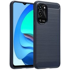 imoshion Brushed Back Cover für das Samsung Galaxy A36 - Dunkelblau