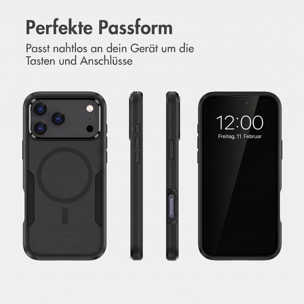 imoshion Backcover mit MagSafe Apple iPhone 18 Pro / 17 Pro - Schwarz