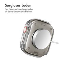 imoshion Full Cover glänzendes Hard Case für das Apple Watch Ultra / Ultra 2 / Ultra 3 - 49 mm - Silber