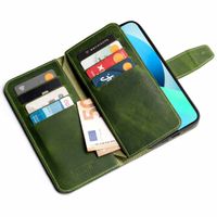 Wachikopa Multi Wallet Bookcase für das iPhone 13 - Forest Green