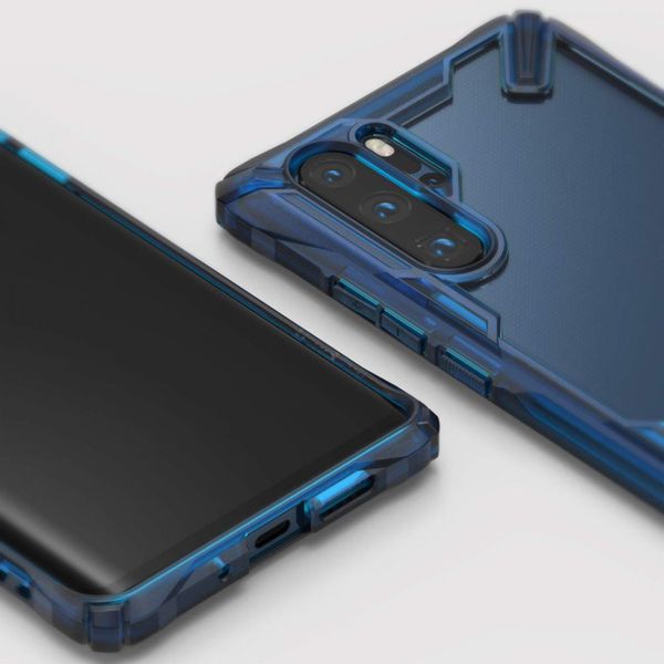 Ringke Fusion X Case Blau für das Huawei P30 Pro