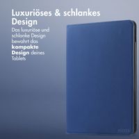 Accezz Classic Tablet Case für das iPad 9 (2021) / iPad 8 (2020) / iPad 7 (2019) 10.2 Zoll - Dunkelblau