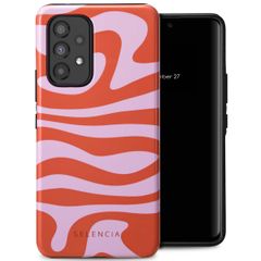 Selencia Vivid Back Cover Samsung Galaxy A53 - Dream Swirl Pink