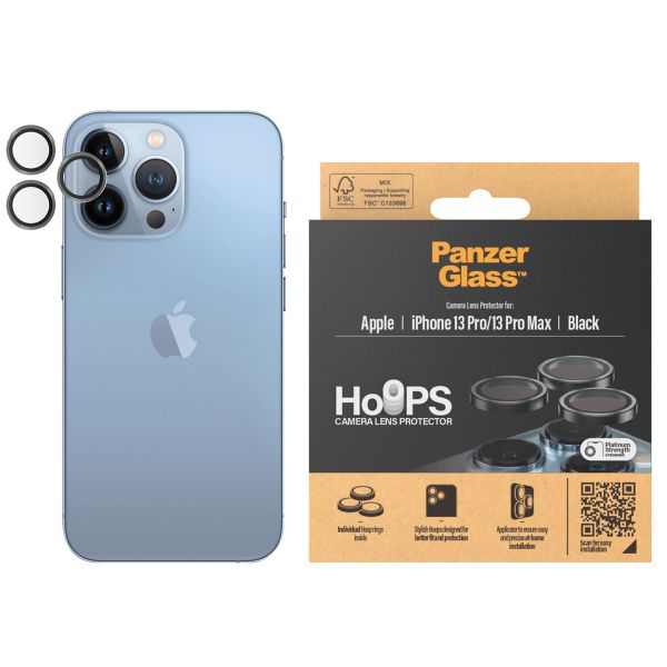 PanzerGlass Kameraprotektor Hoop Optic Rings für das iPhone 13 Pro / 13 Pro Max