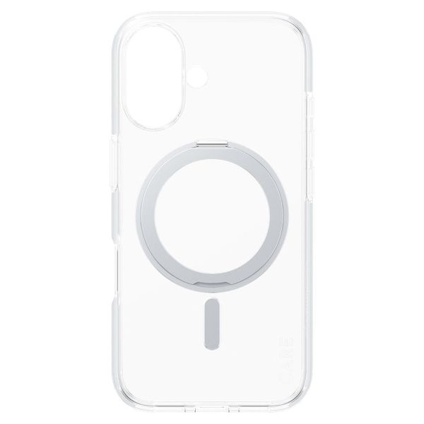 CARE by PanzerGlass Kickstand Case MagSafe für das iPhone 16 - Silber