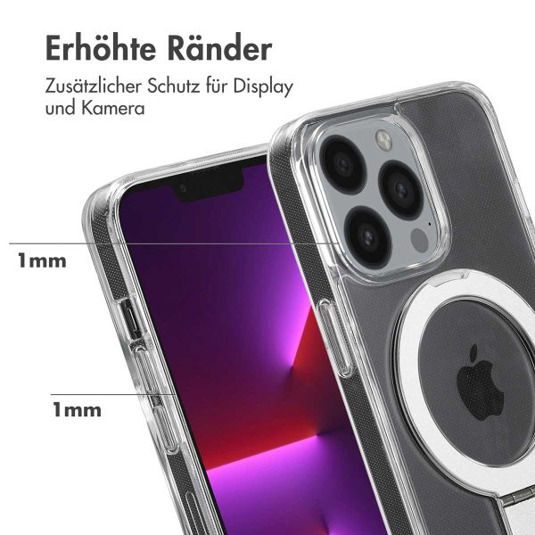 Accezz Ring Stand Backcover mit MagSafe für das iPhone 13 Pro - Transparent